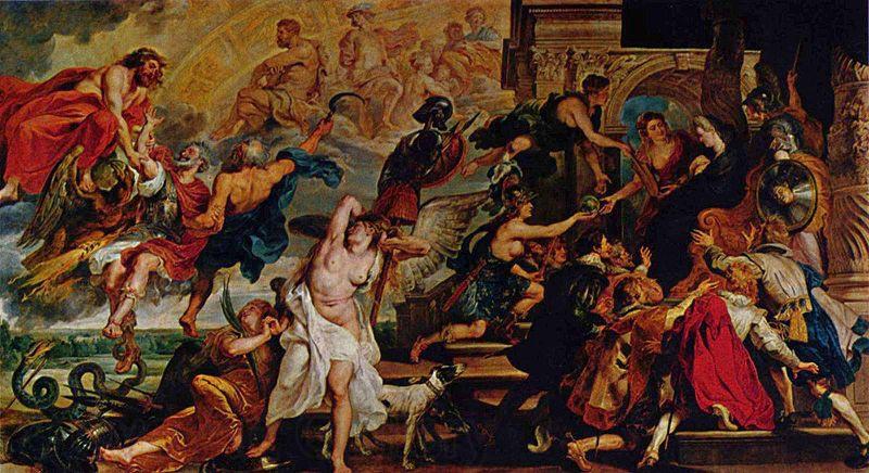 Peter Paul Rubens Apotheose Heinrichs IV Spain oil painting art